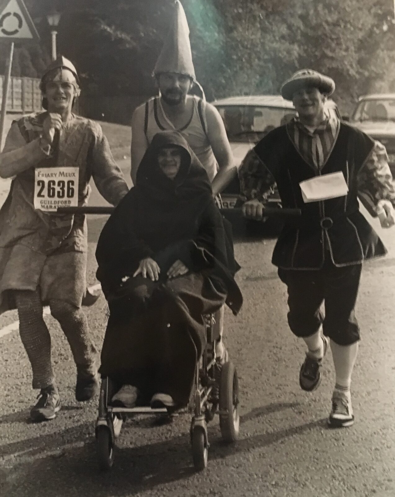 Guildford Marathon - Robin Hood dress