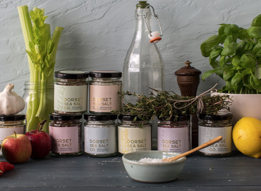 Dorset Sea Salt available from The Artisan General Store