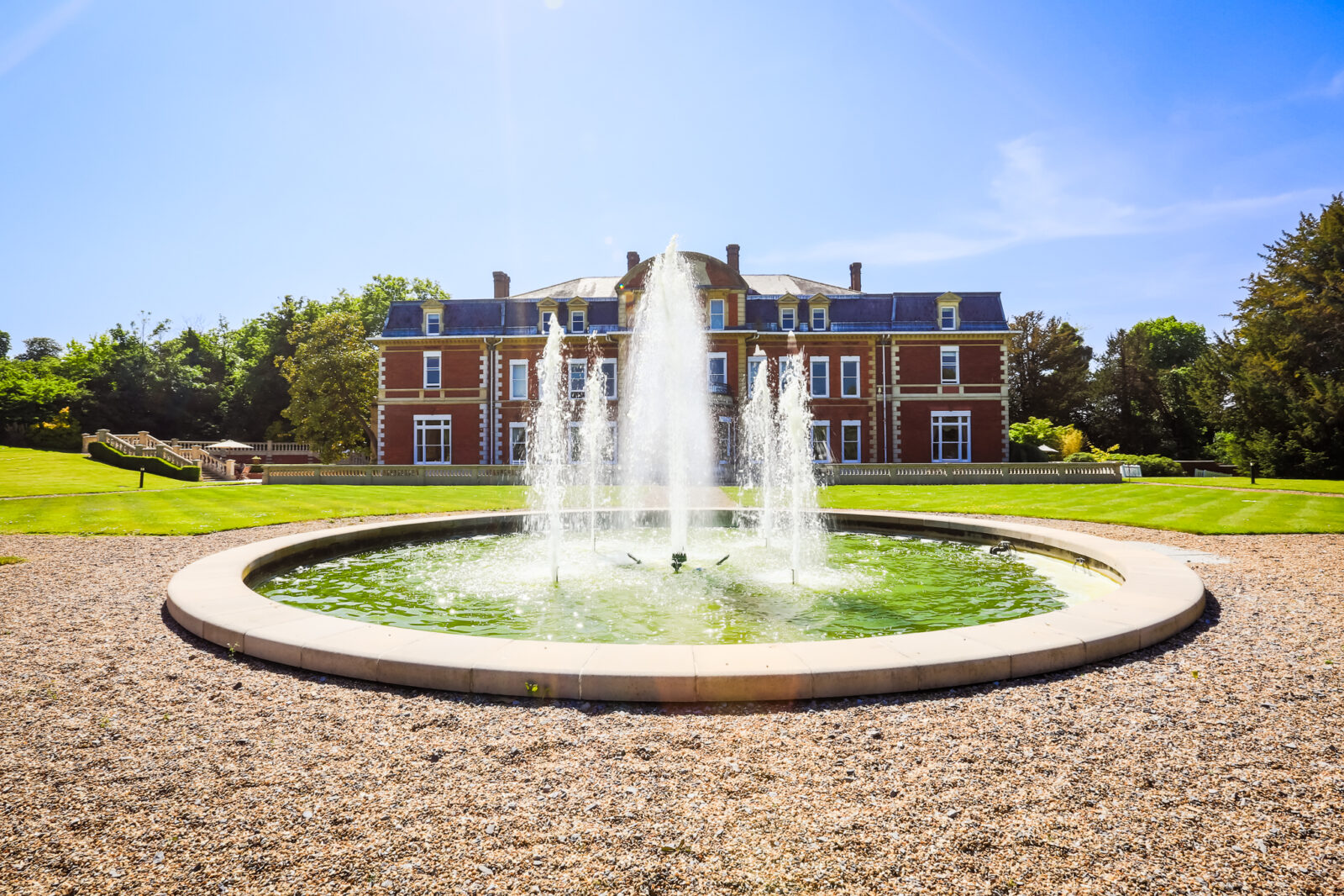 Meeting Space in Surrey - views of the gardens at Fetcham Park